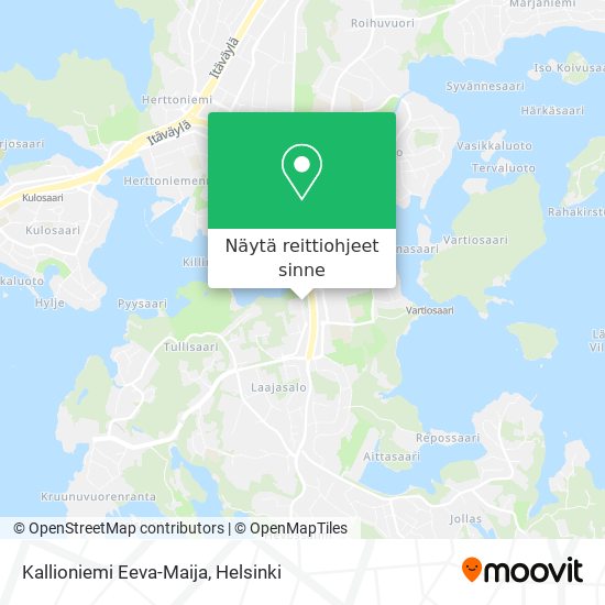 Kallioniemi Eeva-Maija kartta