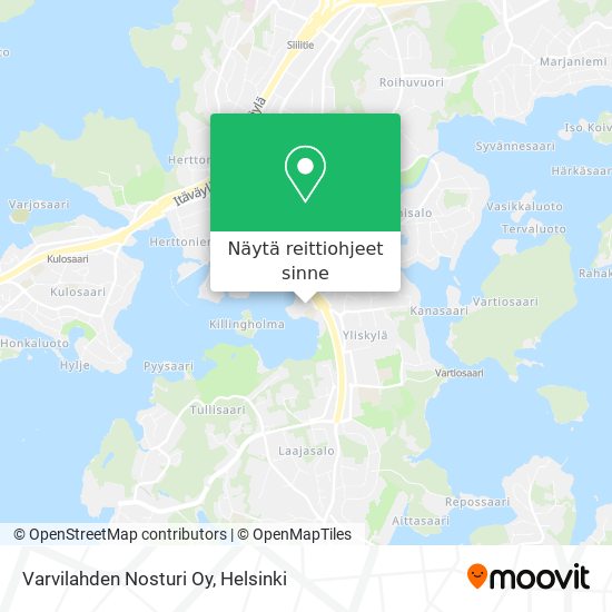 Varvilahden Nosturi Oy kartta