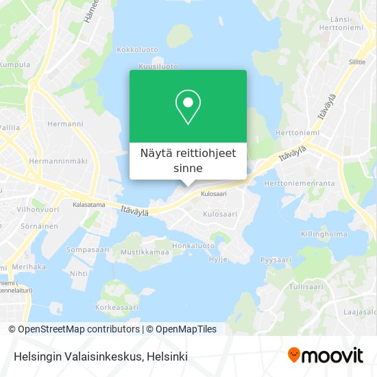 Helsingin Valaisinkeskus kartta