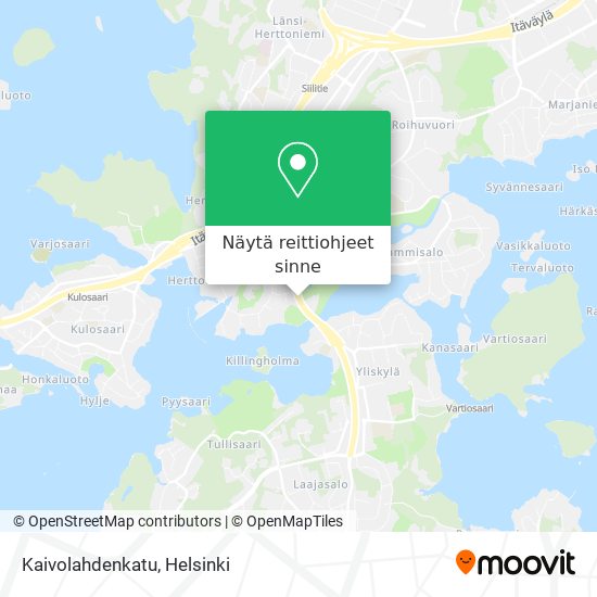 Kaivolahdenkatu kartta