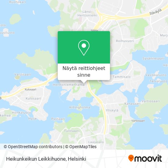 Heikunkeikun Leikkihuone kartta
