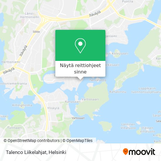 Talenco Liikelahjat kartta