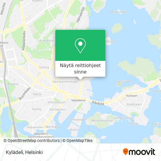 Kylädeli kartta