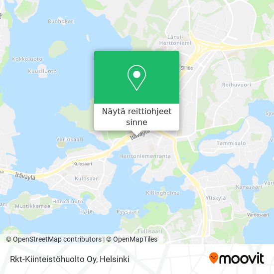 Rkt-Kiinteistöhuolto Oy kartta