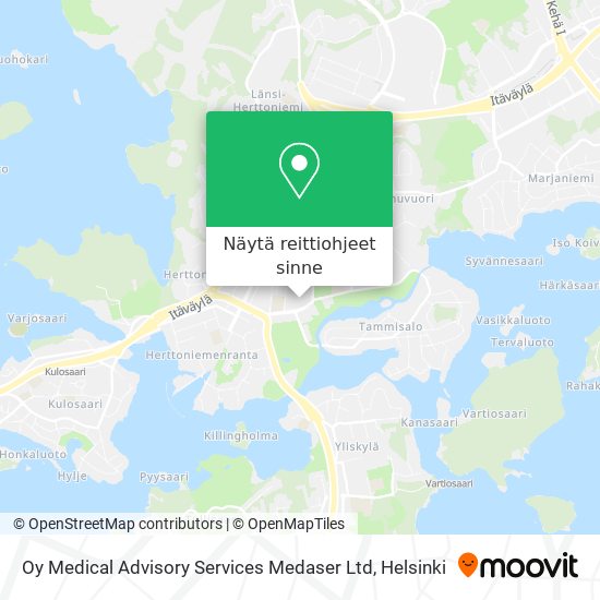 Oy Medical Advisory Services Medaser Ltd kartta
