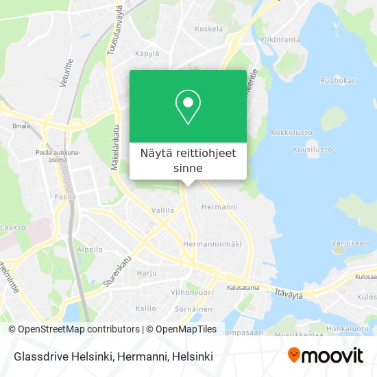 Glassdrive Helsinki, Hermanni kartta