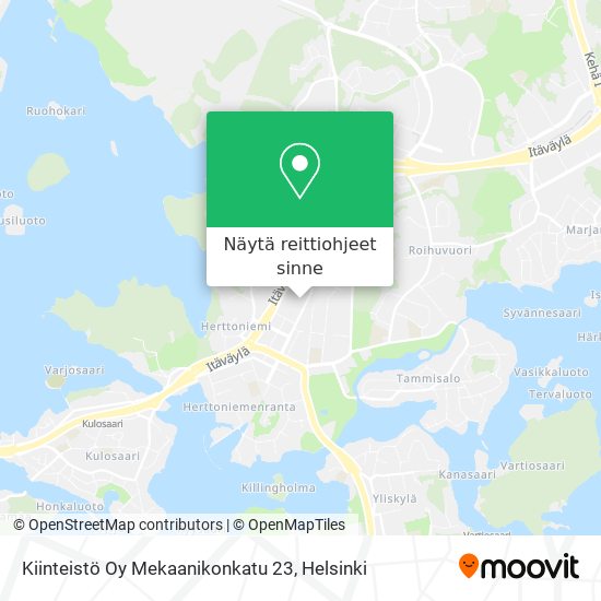 Kiinteistö Oy Mekaanikonkatu 23 kartta