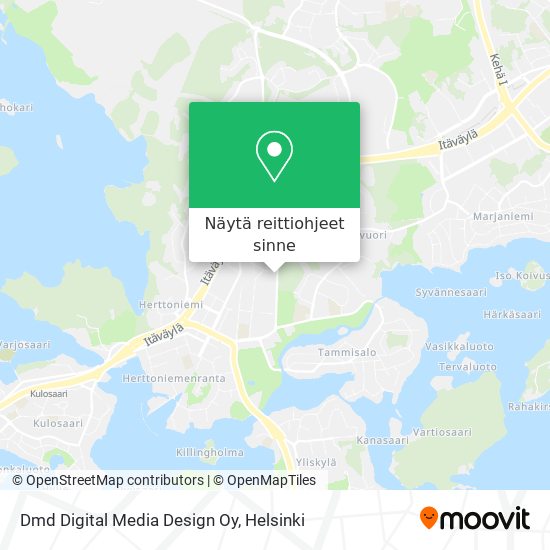Dmd Digital Media Design Oy kartta