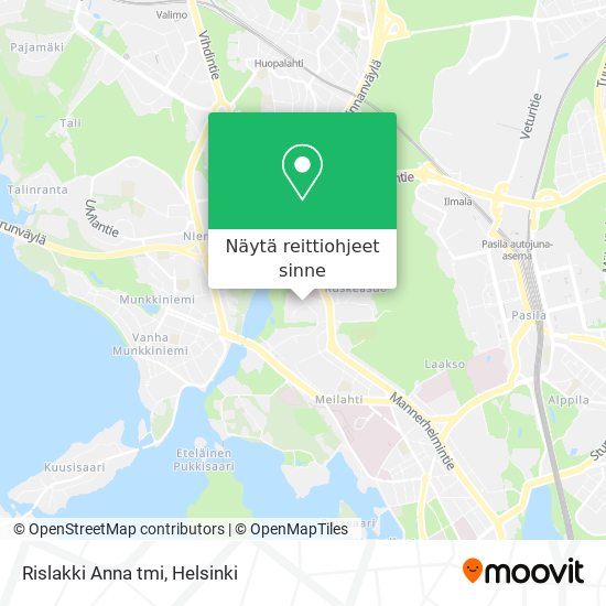 Rislakki Anna tmi kartta