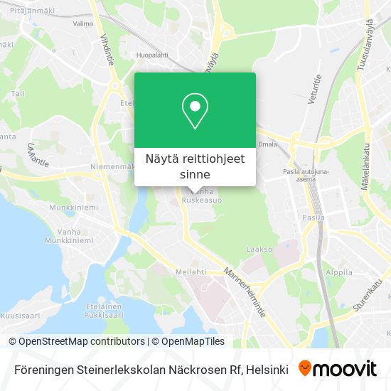 Föreningen Steinerlekskolan Näckrosen Rf kartta