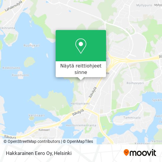 Hakkarainen Eero Oy kartta