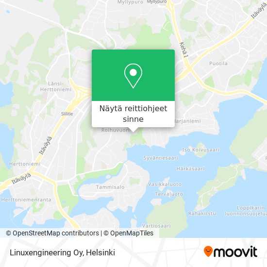 Linuxengineering Oy kartta