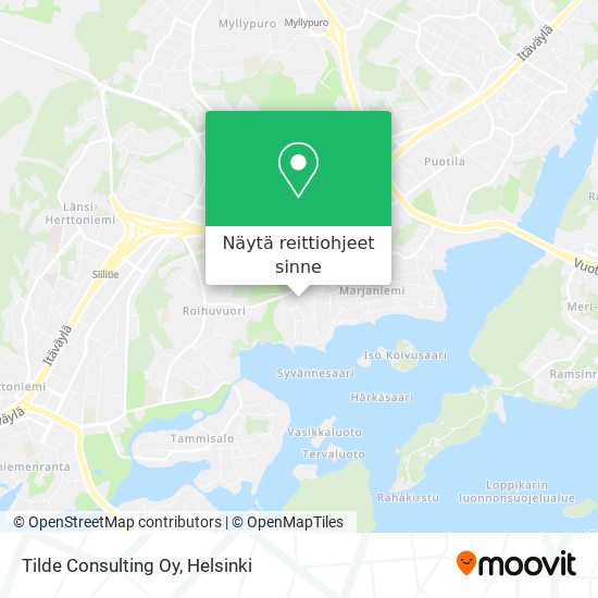 Tilde Consulting Oy kartta