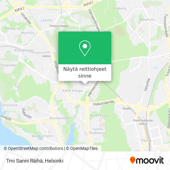 Tmi Sanni Räihä kartta