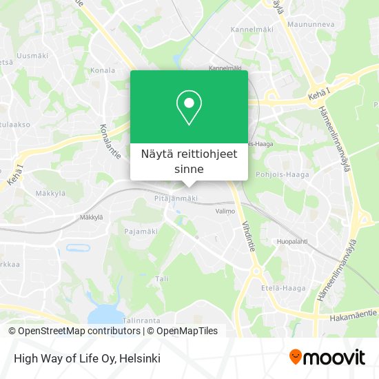 High Way of Life Oy kartta