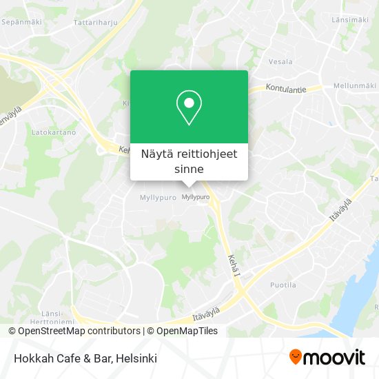 Hokkah Cafe & Bar kartta