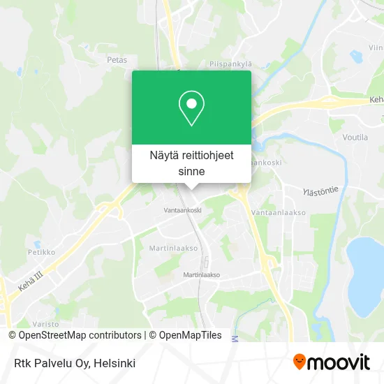 Rtk Palvelu Oy kartta