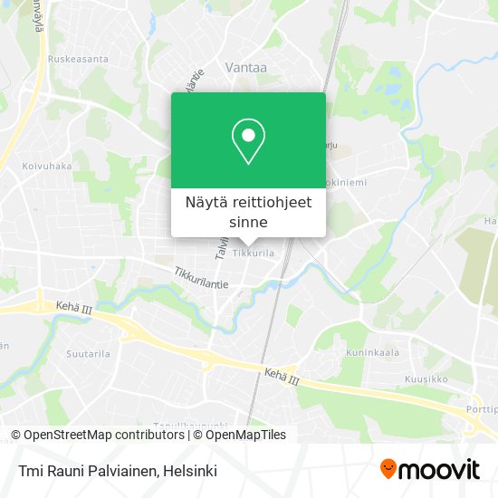 Tmi Rauni Palviainen kartta