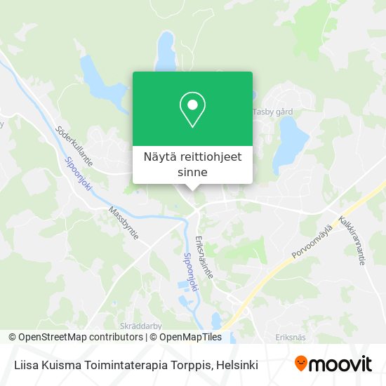 Liisa Kuisma Toimintaterapia Torppis kartta