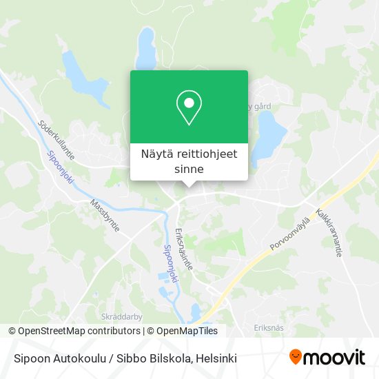 Sipoon Autokoulu / Sibbo Bilskola kartta