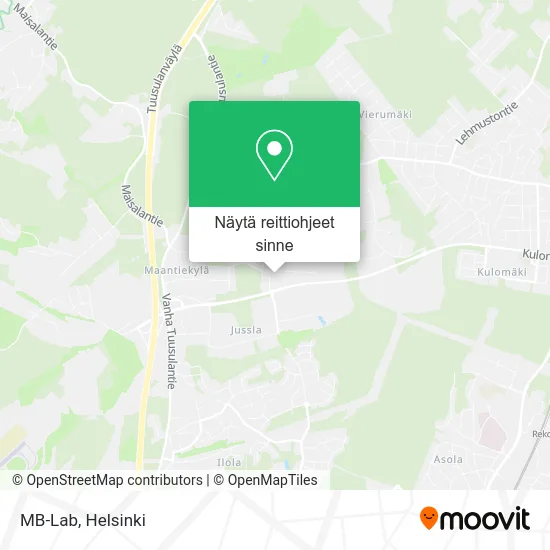 MB-Lab kartta