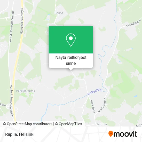 Riipilä kartta