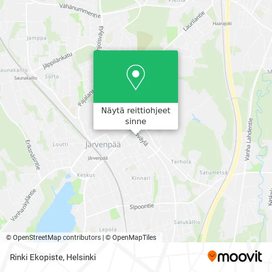 Rinki Ekopiste kartta