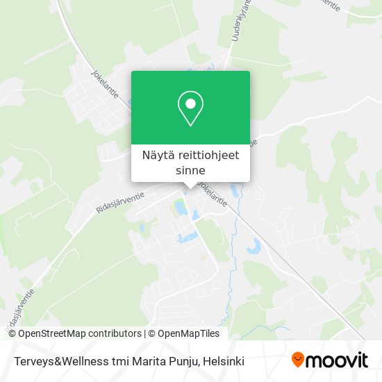 Terveys&Wellness tmi Marita Punju kartta