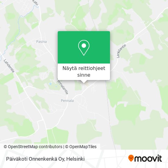 Päiväkoti Onnenkenkä Oy kartta