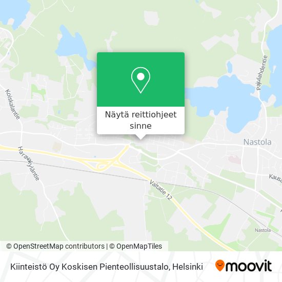 Kiinteistö Oy Koskisen Pienteollisuustalo kartta