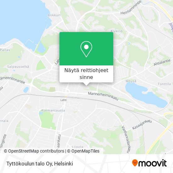Tyttökoulun talo Oy kartta