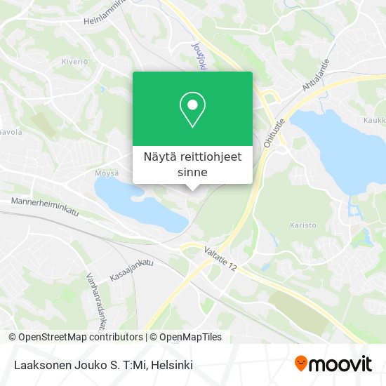 Laaksonen Jouko S. T:Mi kartta