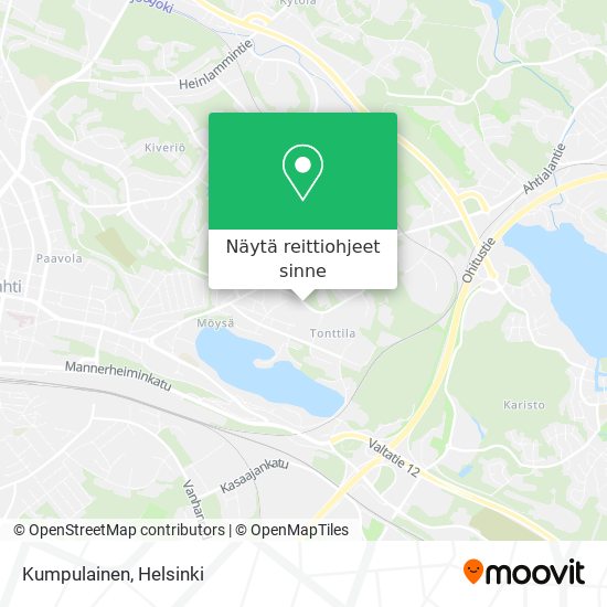 Kumpulainen kartta