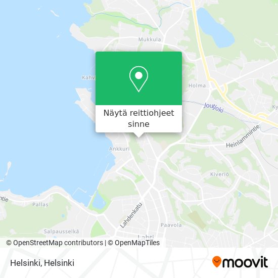 Helsinki kartta