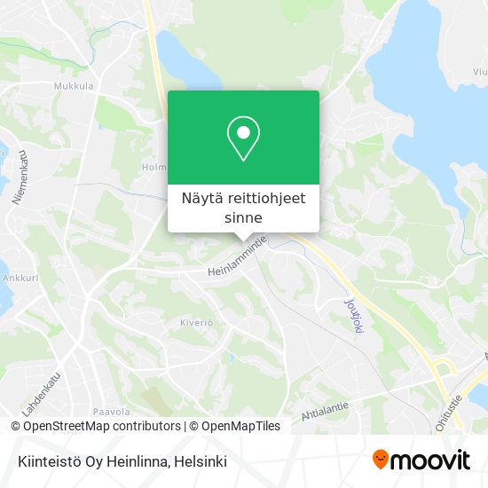 Kiinteistö Oy Heinlinna kartta