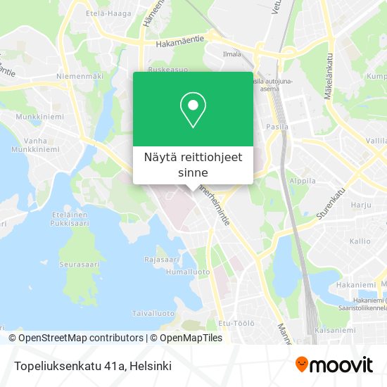 Topeliuksenkatu 41a kartta