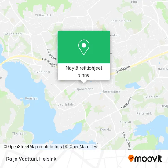 Raija Vaatturi kartta