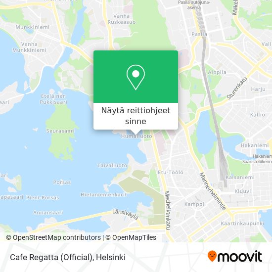 Cafe Regatta (Official) kartta