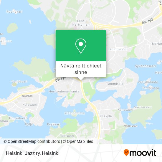 Helsinki Jazz ry kartta