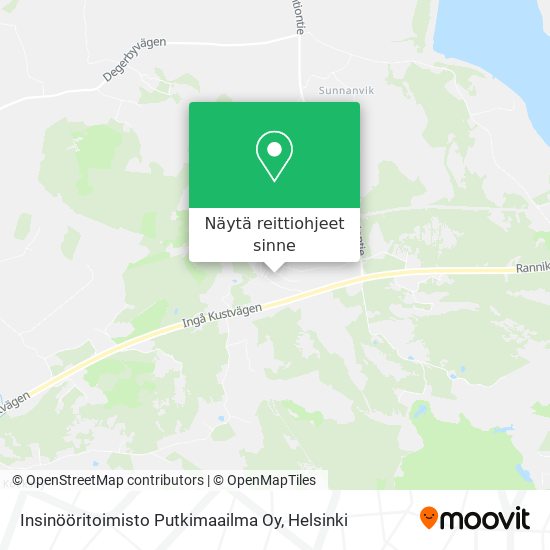 Insinööritoimisto Putkimaailma Oy kartta