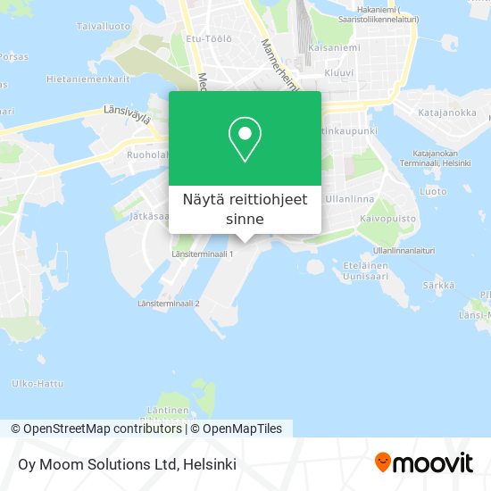 Oy Moom Solutions Ltd kartta
