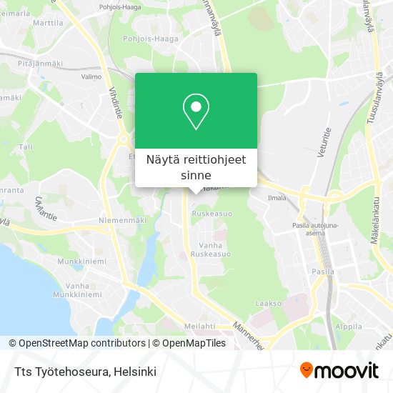 Tts Työtehoseura kartta