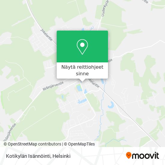 Kotikylän Isännöinti kartta