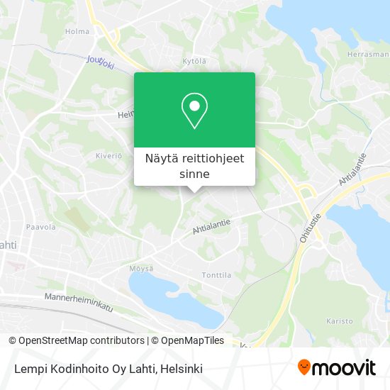 Lempi Kodinhoito Oy Lahti kartta