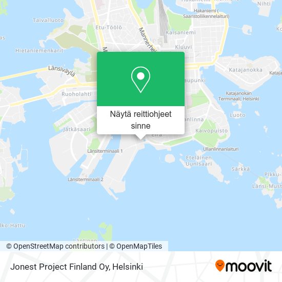 Jonest Project Finland Oy kartta