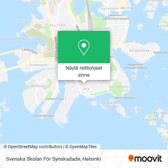 Svenska Skolan För Synskadade kartta