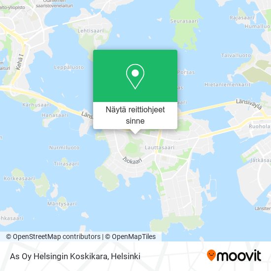 As Oy Helsingin Koskikara kartta