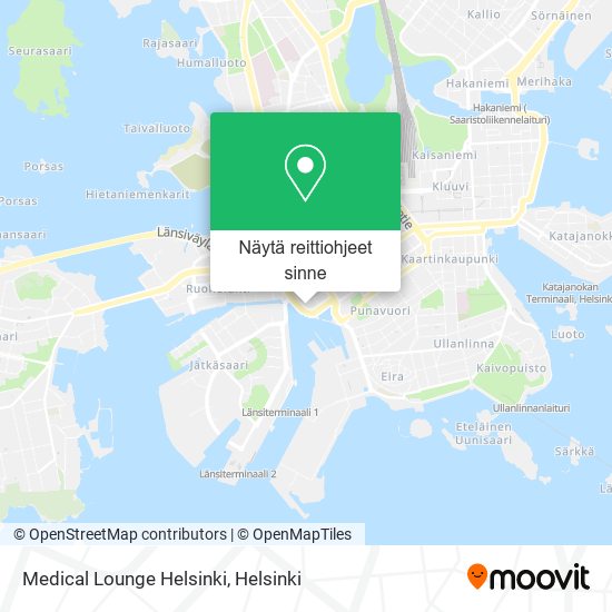 Medical Lounge Helsinki kartta