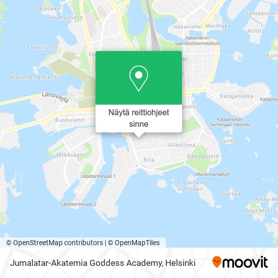 Jumalatar-Akatemia Goddess Academy kartta