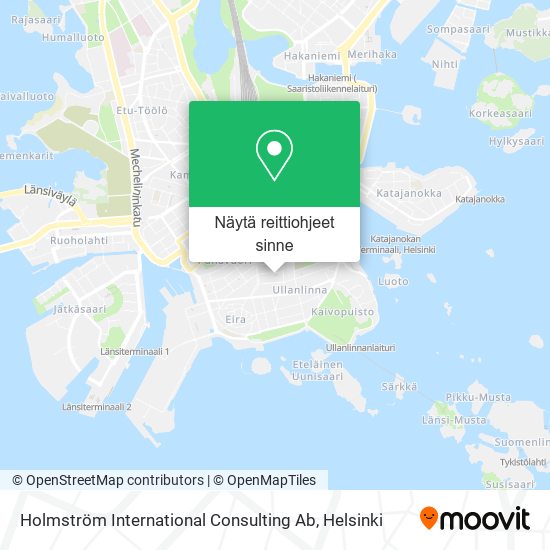 Holmström International Consulting Ab kartta
